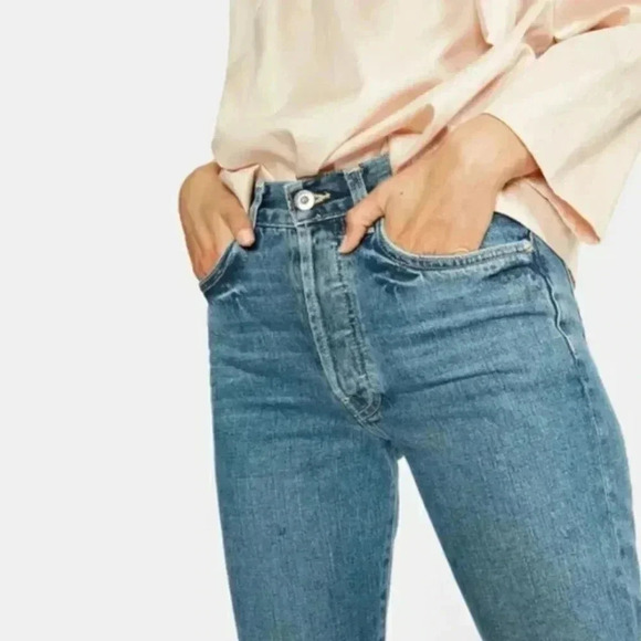  Eve Denim The Silver Bullet Denim Straight Jeans - Picture 5 of 14